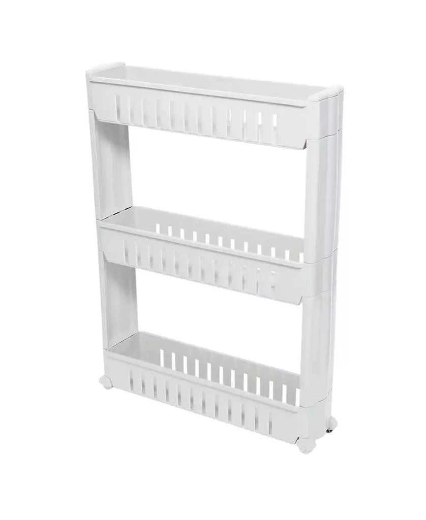 商品Simplify|3 Tier Slim Slide Out Storage Cart,价格¥351,第1张图片