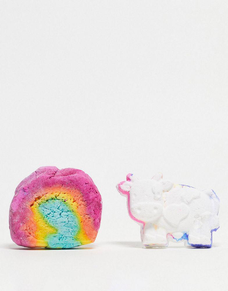 LUSH The Cow Jumped Over The Rainbow Bathing Duo商品第1张图片规格展示