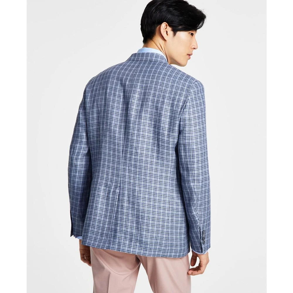商品Ralph Lauren|Men’s Ultraflex Classic-Fit Patterned Linen Sportcoats,价格¥770,第2张图片详细描述