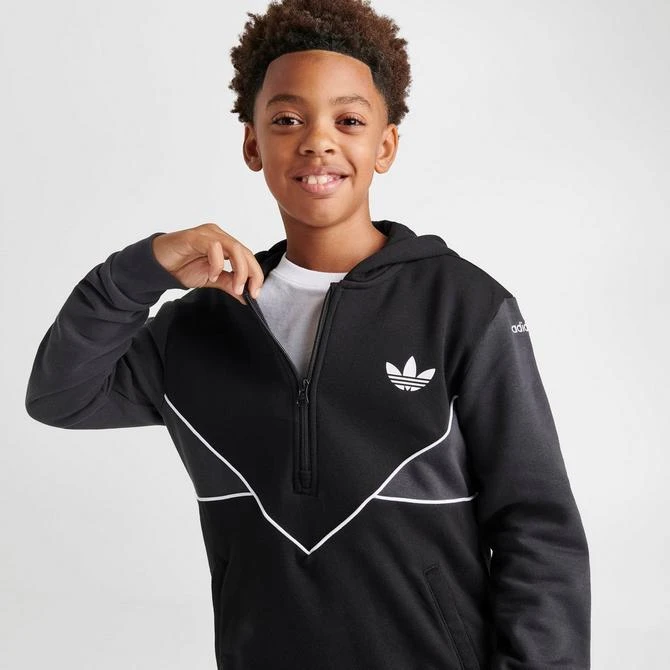 Kids' adidas Originals adicolor Half-Zip Hoodie 商品