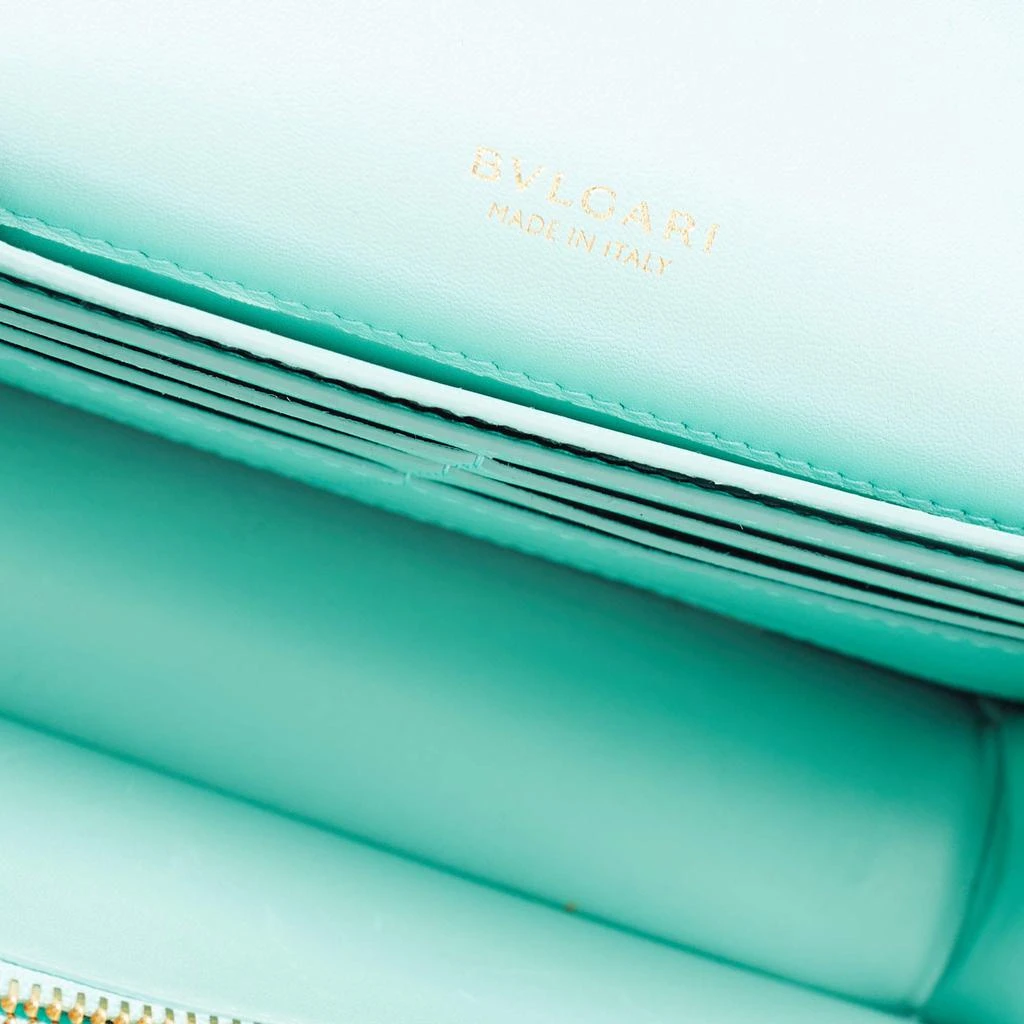Bvlgari Turquoise Leather Serpenti Forever Pochette  商品