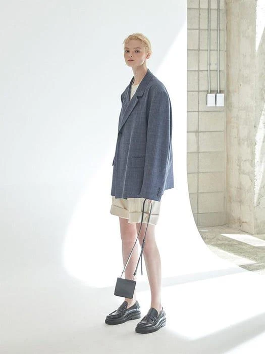 商品- Made in Korea|NAVY Wool Daddy Double Jacket [LIMITED EDITION],价格¥2620,第2张图片详细描述