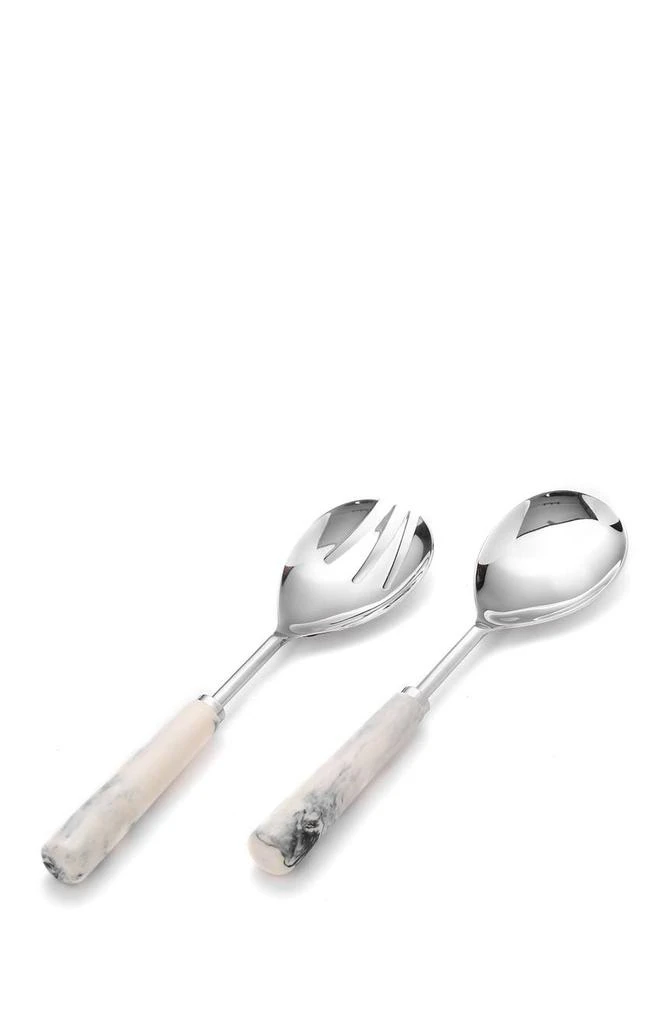 Resin & Metal Salad Server 2-Piece Set 商品