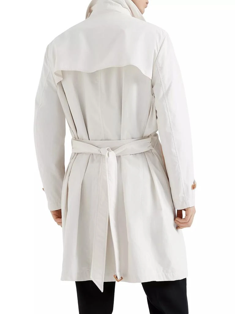 商品Brunello Cucinelli|Water Resistant Microfiber Trench Coat,价格¥29935,第3张图片详细描述