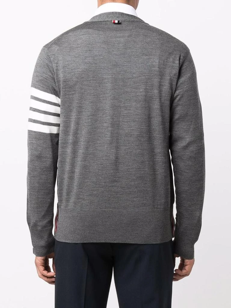 商品Thom Browne|Cardigan with stripes,价格¥7100,第3张图片详细描述