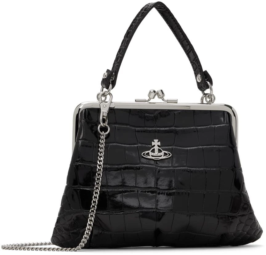 商品Vivienne Westwood|Black Granny Frame Bag,价格¥1919,第1张图片
