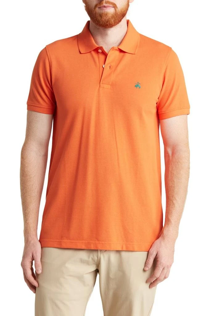 商品Brooks Brothers|Piqué Solid Short Sleeve Polo,价格¥180,第1张图片