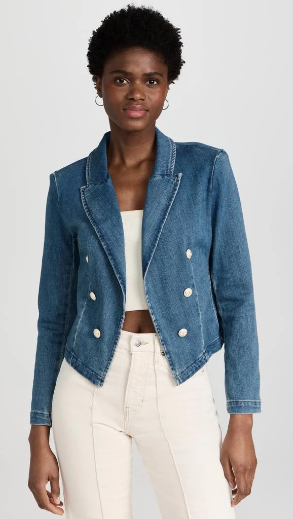 L'AGENCE Wayne 短款双排扣夹克 商品