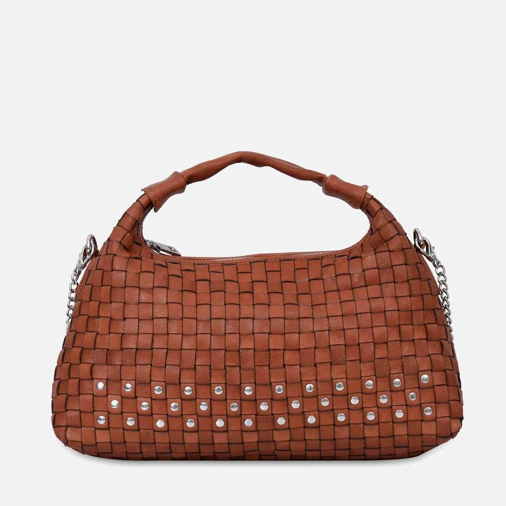商品Nunoo|Núnoo Dandy Woven Studded Leather Bag,价格¥522,第1张图片