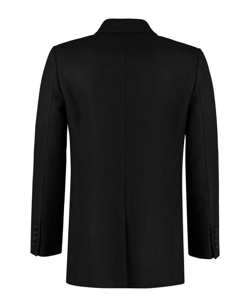 商品Yves Saint Laurent|Virgin Wool Double-breasted Coat,价格¥7716,第4张图片详细描述