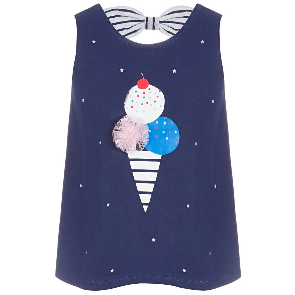 商品First Impressions|Baby Girls Ice Cream Cotton Tunic, Created for Macy's,价格¥15,第1张图片