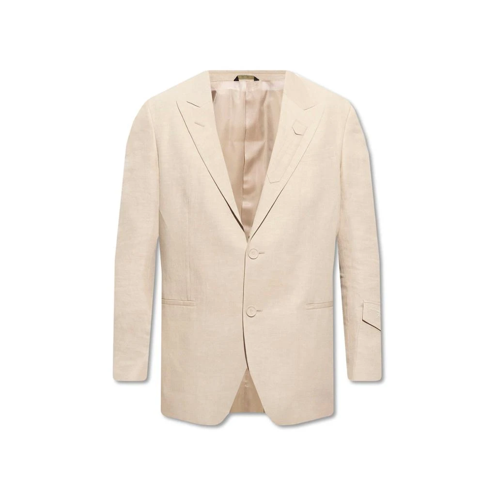 商品Fendi|Fendi Cotton And Linen Blazer,价格¥10205,第1张图片