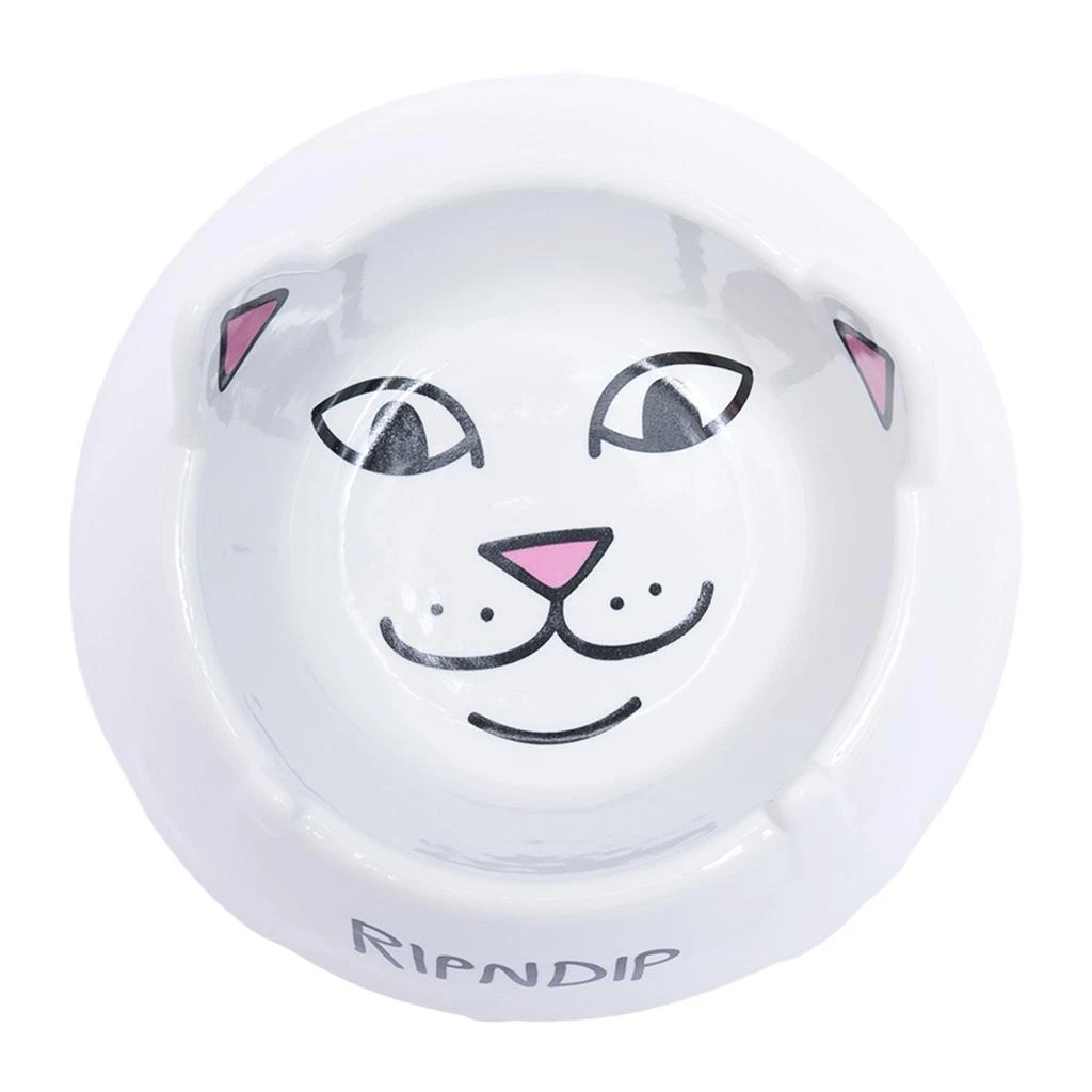 商品RIPNDIP|Lord Nermal Pet Bowl (White),价格¥212,第4张图片详细描述