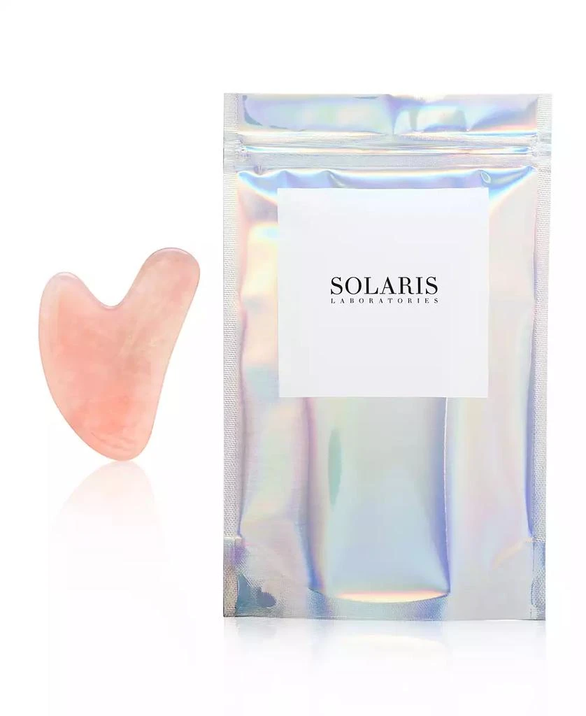 商品Solaris Laboratories NY|Gua Sha Brazilian Rose Quartz Facial Massage Tool,价格¥224,第2张图片详细描述