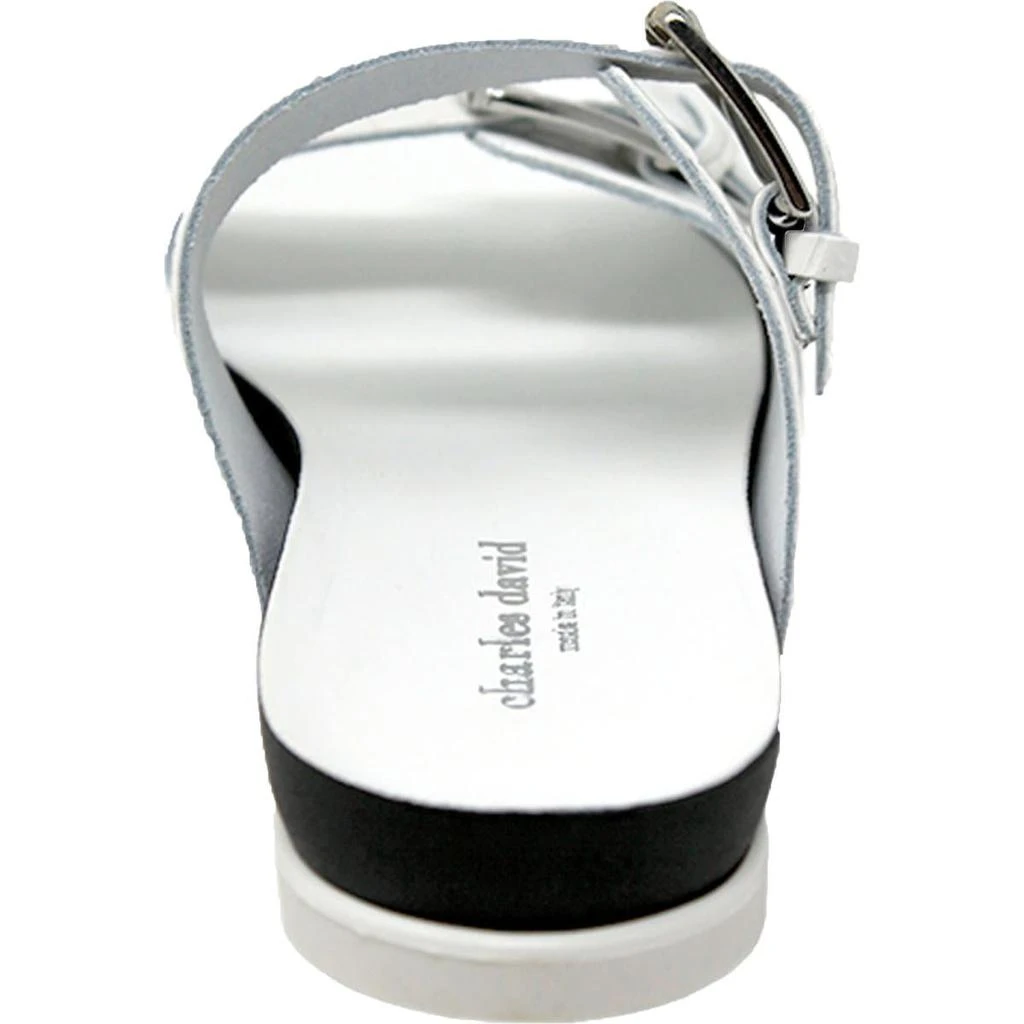 商品Charles David|Charles David Lonnie Women's Faux Leather Crocodile Embossed Footbed Sandals,价格¥139,第5张图片详细描述