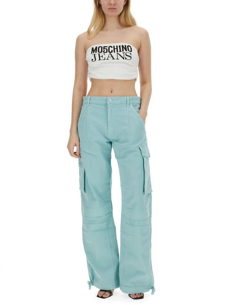 商品Moschino Jeans|Moschino Jeans Pants & Shorts in Baby Blue,价格¥1853,第2张图片详细描述