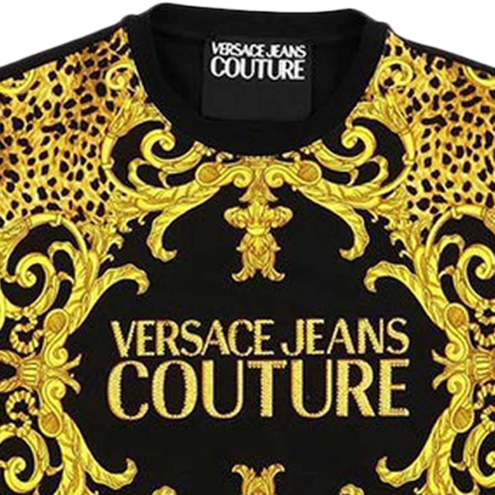 VERSACE JEANS COUTURE 拼色男士T恤 B2HUA7FP-36244-923 商品