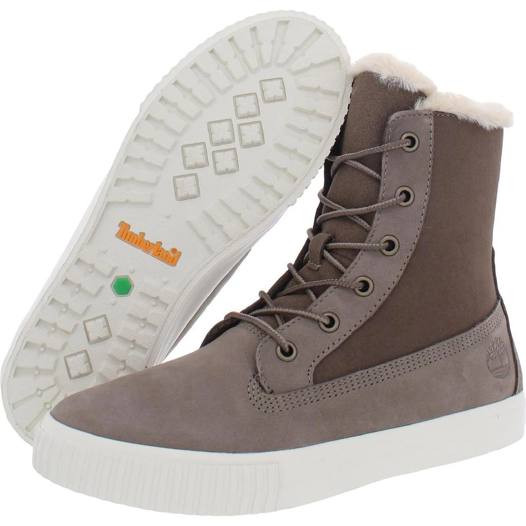 商品Timberland|Timberland Womens Skyla Bay Nubuck Lifestyle High-Top Sneakers,价格¥442,第2张图片详细描述