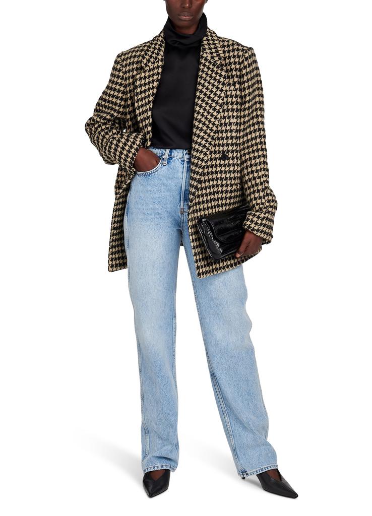 Kaia西装外套 -千鸟格纹商品第6张图片规格展示