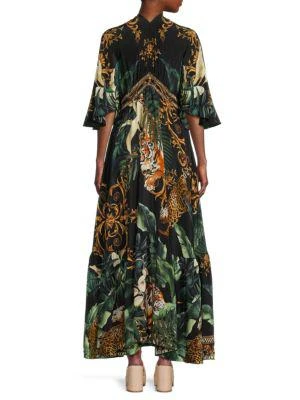 商品Camilla|​Silk Cutout Maxi Dress,价格¥2427,第2张图片详细描述