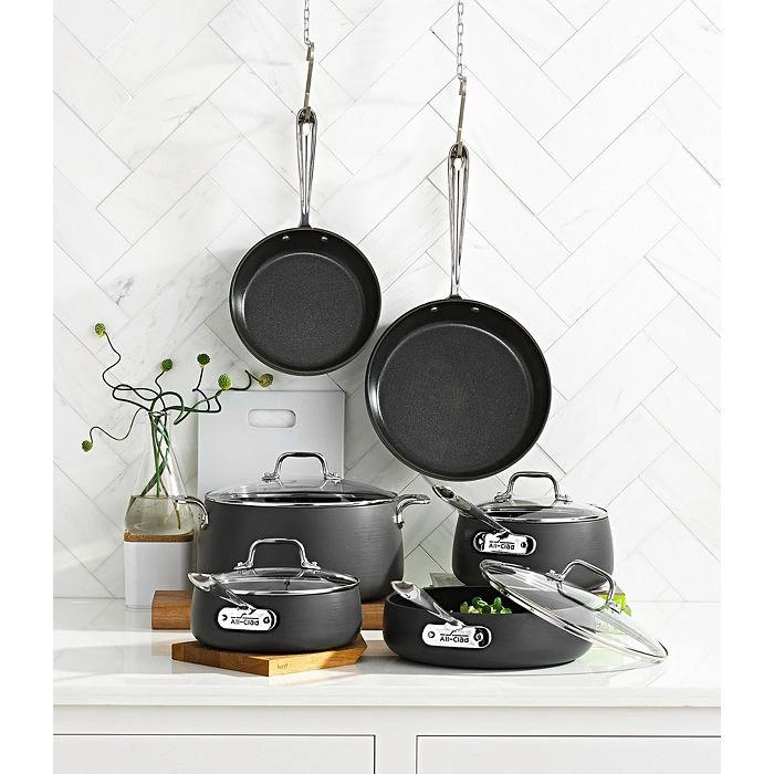 商品All-Clad|Hard Anodized Nonstick 10-Piece Cookware Set,价格¥3785,第5张图片详细描述