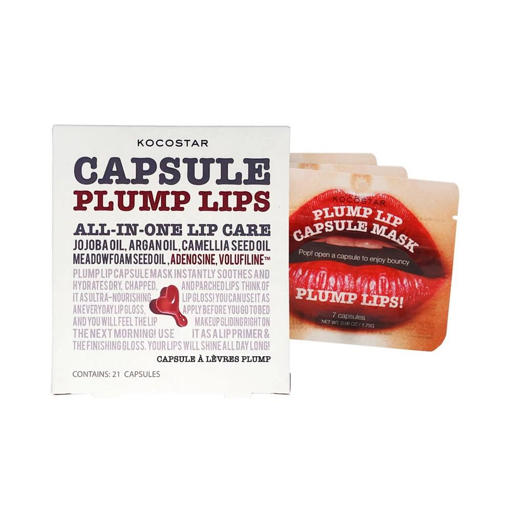 商品Kocostar|Plump Lip Capsule Mask, 3-Pk.,价格¥165,第1张图片