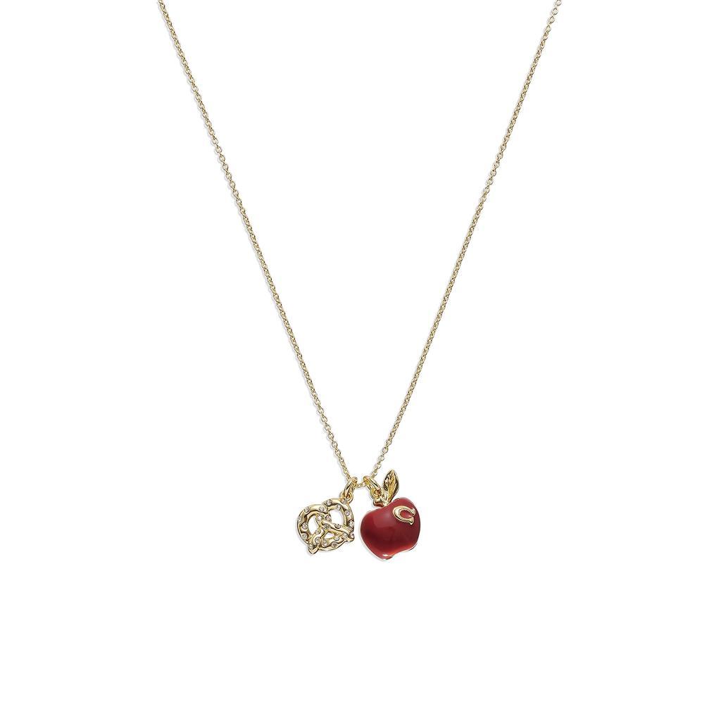 商品Coach|NYC Charm Pendant Necklace,价格¥680,第1张图片