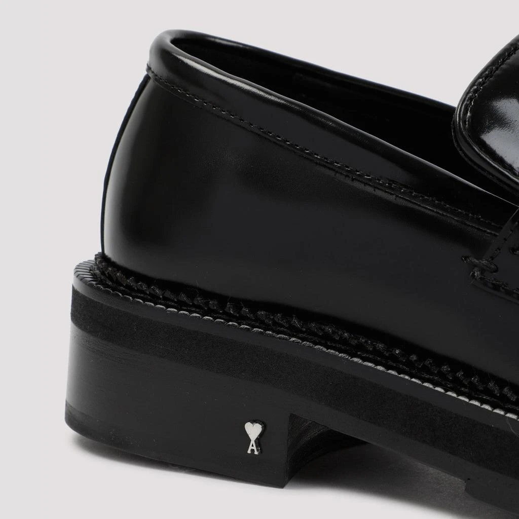 商品AMI|AMI ALEXANDRE MATTIUSSI  SQUARED TOE LOAFERS SHOES,价格¥3016,第4张图片详细描述