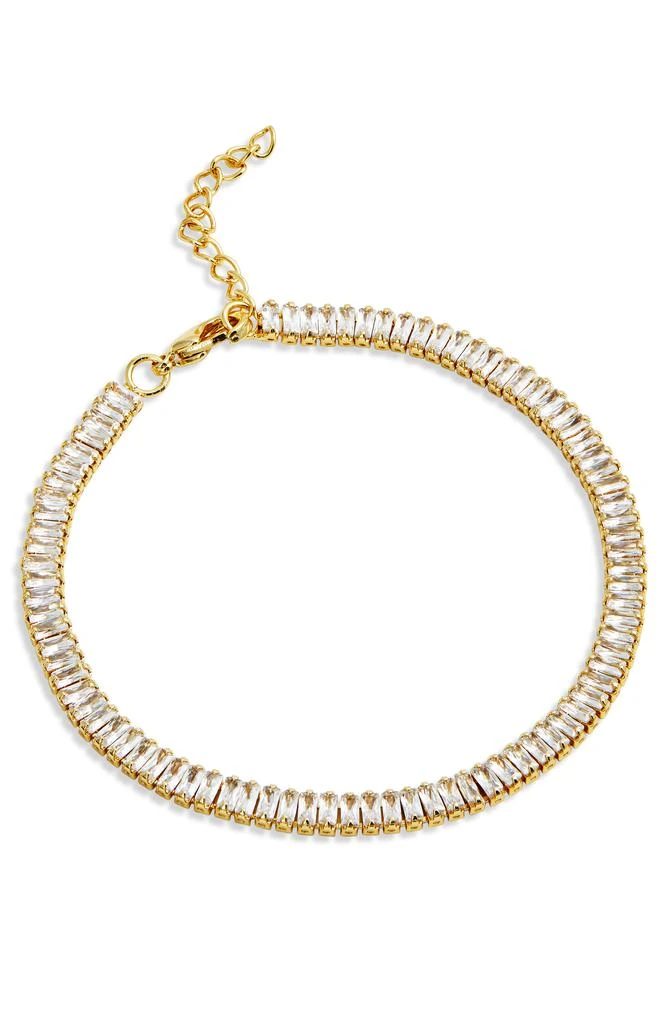 商品Savvy Cie Jewels|Gold Baguette Brac,价格¥193,第2张图片详细描述