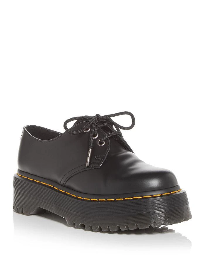 商品Dr. Martens|Women's 1461 Quad Platform Oxfords Loafers,价格¥1265,第1张图片详细描述