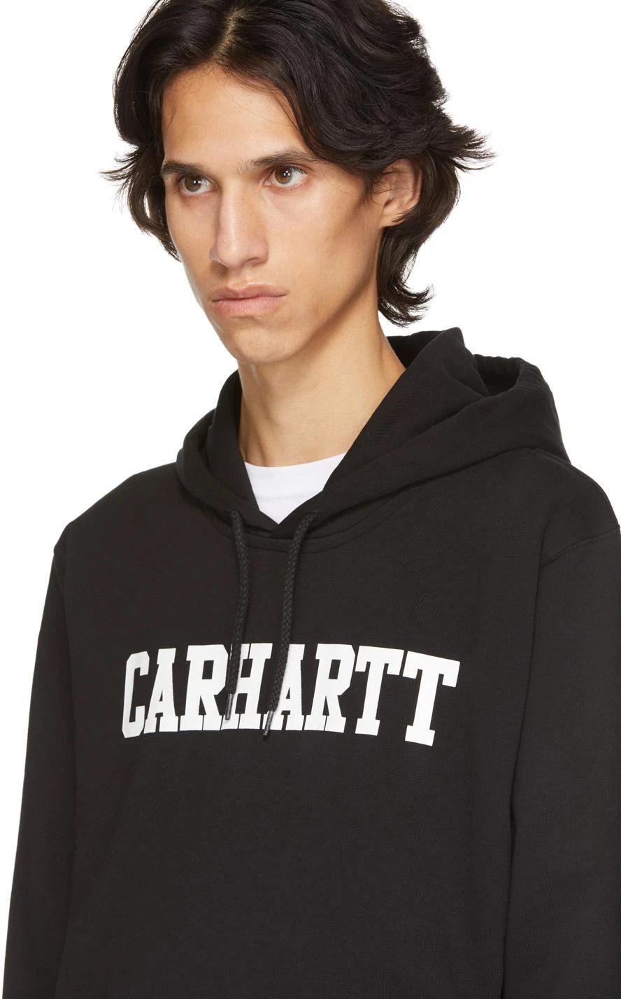 商品Carhartt WIP|Black College Hoodie,价格¥464,第4张图片详细描述