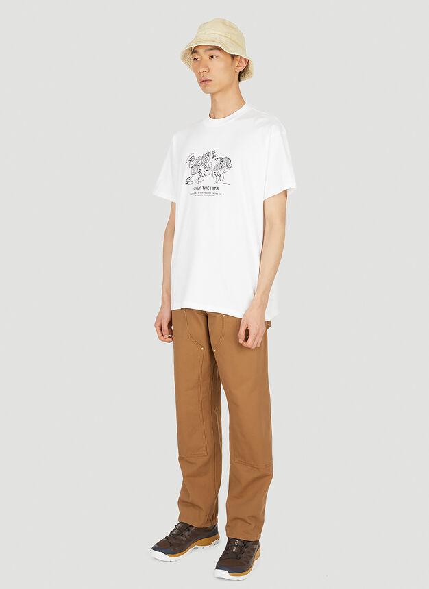 Front Patch Pants in Brown商品第2张图片规格展示