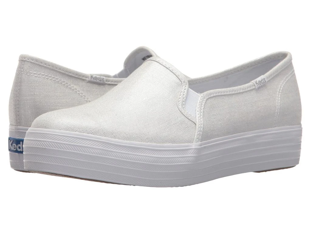 商品Keds|Triple Decker Metallic Linen,价格¥306,第1张图片