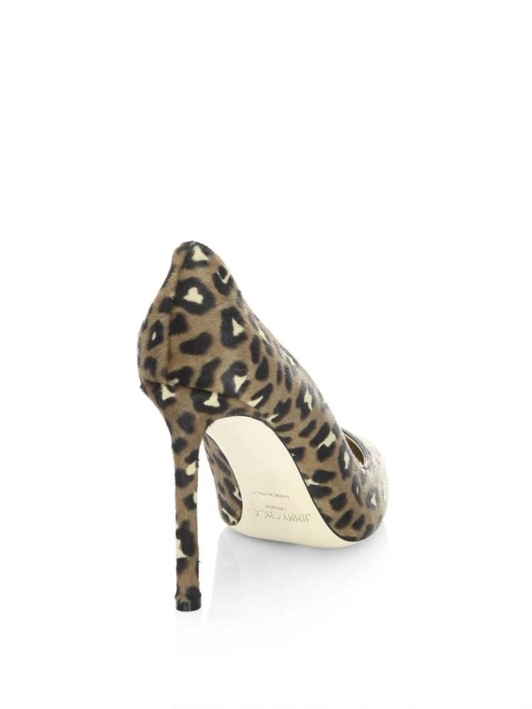 商品Jimmy Choo|Romy 100 Leopard-Print Calf Hair Pumps,价格¥2385,第2张图片详细描述