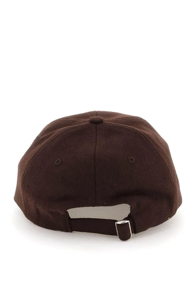 商品Sporty & Rich|'HEALTH AND WELLNESS CLUB' WOOL BASEBALL HAT,价格¥288,第3张图片详细描述
