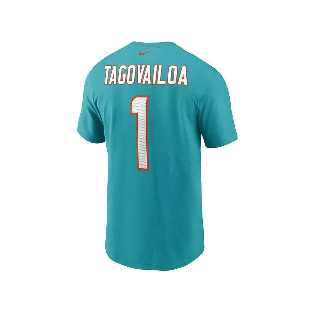 商品NIKE|Miami Dolphins Men's Pride Name and Number Wordmark 3.0 Player T-shirt Tua Tagovailoa,价格¥300,第1张图片