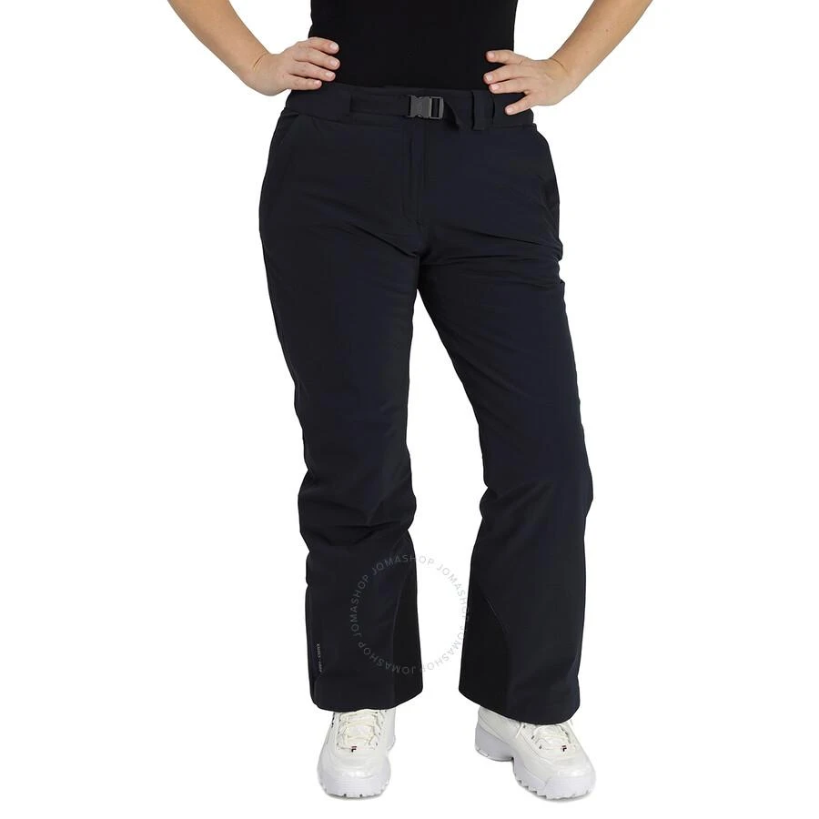 商品Moncler|Ladies Black Buckled Ankle-zip Straight Trousers,价格¥4184,第1张图片