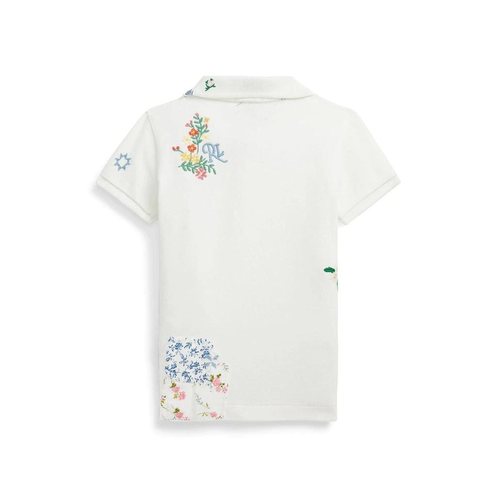 商品Ralph Lauren|Embroidered Stretch Mesh Polo Shirt (Little Kids),价格¥311,第2张图片详细描述