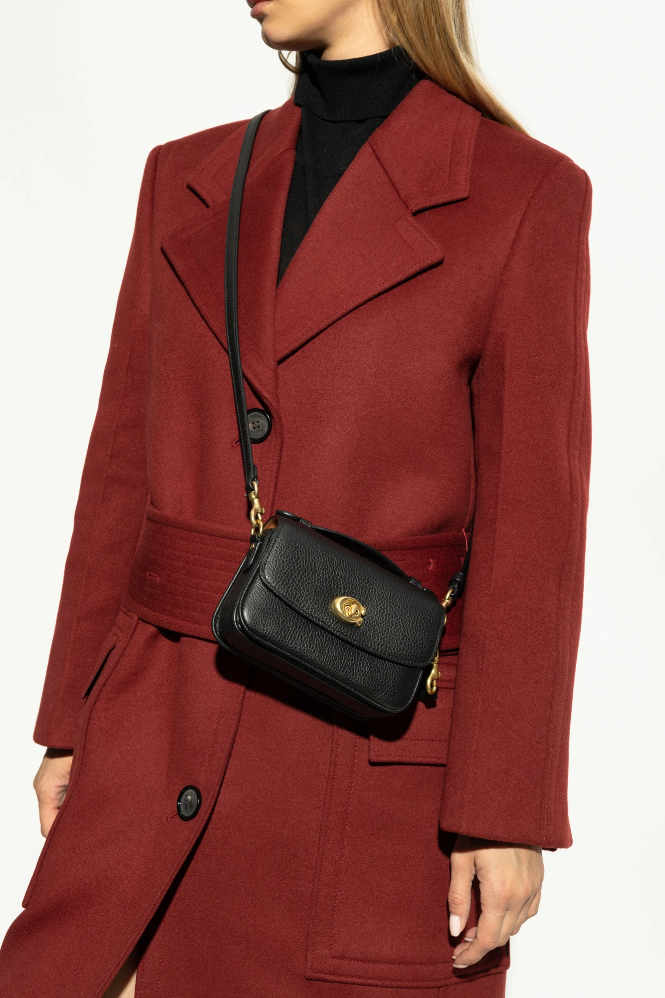 商品【商品预售7天】 Coach|Coach 女士手提包 CW5650B4BK 黑色,价格¥1750 描述
