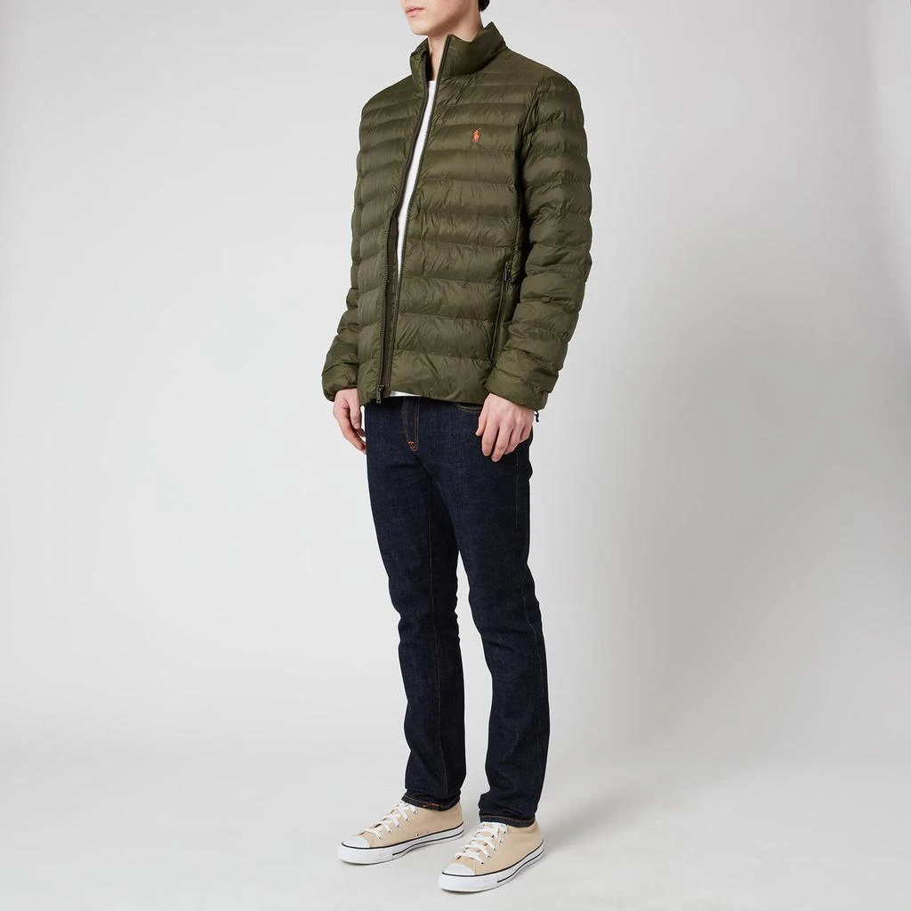 商品Ralph Lauren|Polo Ralph Lauren Men's Terra Poly Filled Jacket - Dark Loden,价格¥1642,第3张图片详细描述