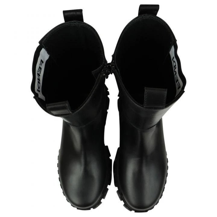 商品Fendi|Black Chunky Boots,价格¥3942,第3张图片详细描述