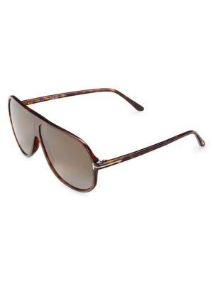 商品Tom Ford|62MM Rectangle Sunglasses,价格¥1475,第2张图片详细描述