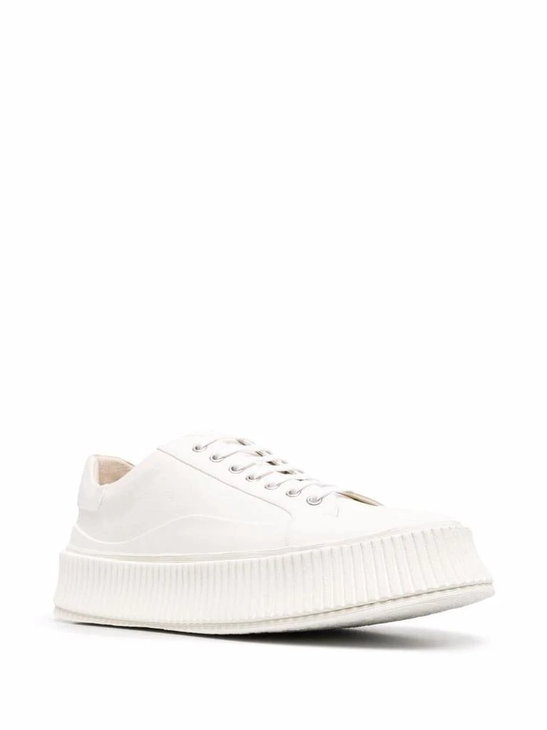 商品Jil Sander|JIL SANDER LEATHER SNEAKER,价格¥2528,第3张图片详细描述