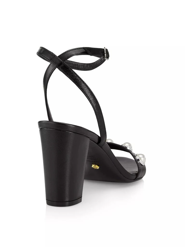 商品Stuart Weitzman|Nearlybare Portia 85MM Leather Sandals,价格¥1478,第3张图片详细描述