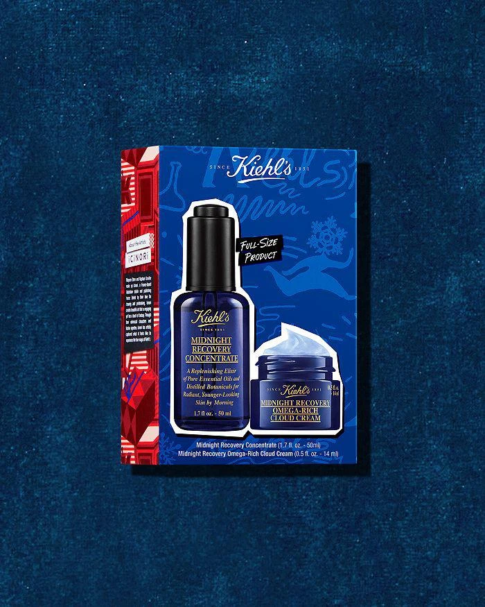 商品Kiehl's|Midnight Miracles Skincare Set ($105 value),价格¥377,第2张图片详细描述