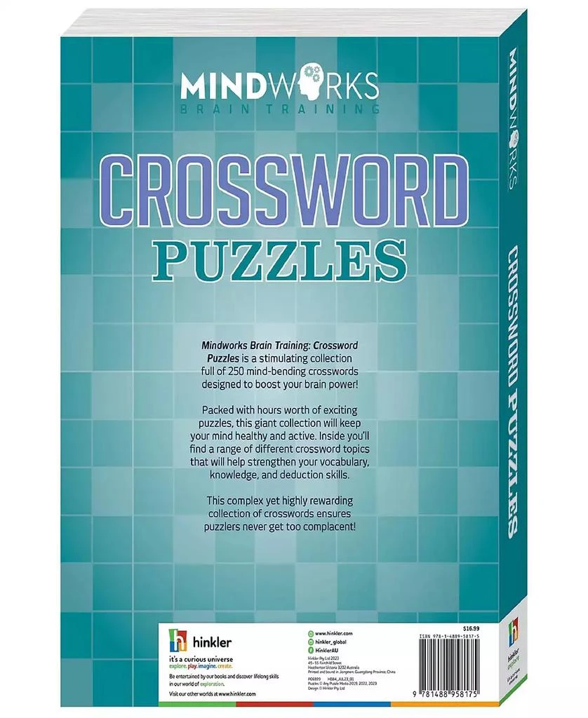 商品Mindworks|- Crossword Puzzles Puzzle Book,价格¥135,第5张图片详细描述