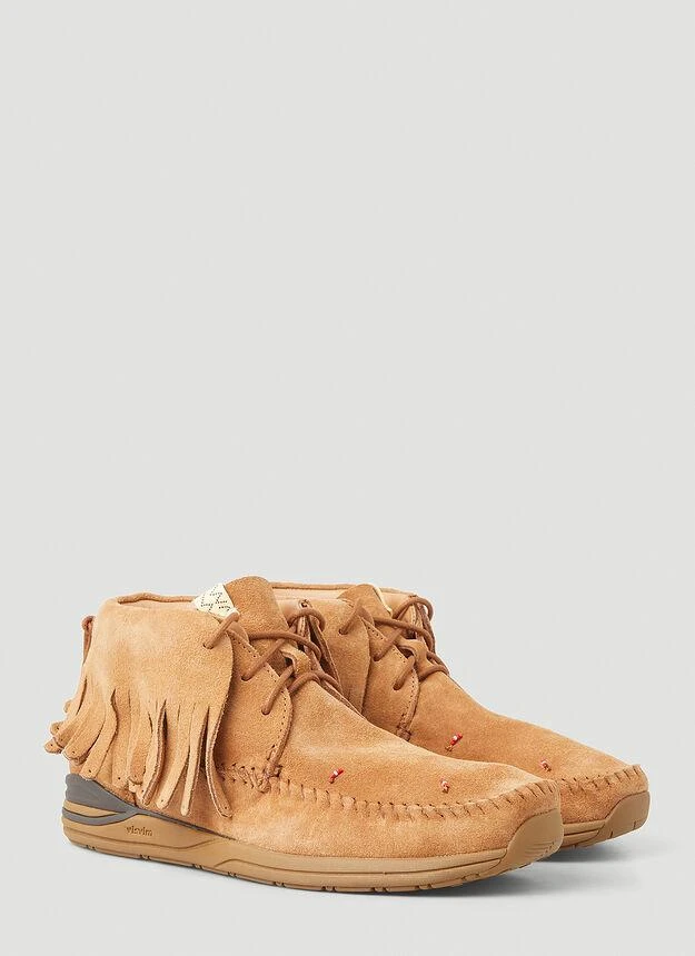 商品VisVim|Shaman Folk Boots in Brown,价格¥8572,第2张图片详细描述