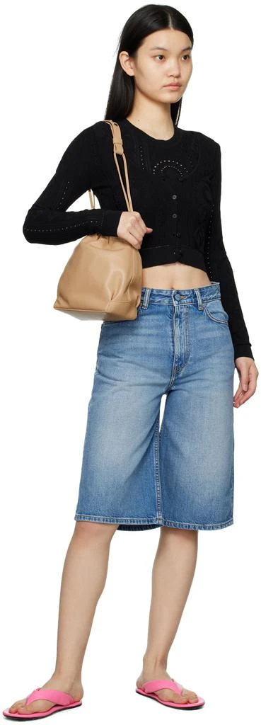 商品by FAR|SSENSE Exclusive Beige Mons Shoulder Bag,价格¥2627,第4张图片详细描述