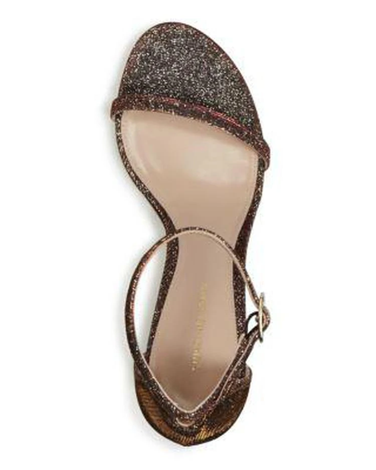 商品Stuart Weitzman|Nudisttraditional 闪亮一字高跟鞋,价格¥1474,第3张图片详细描述