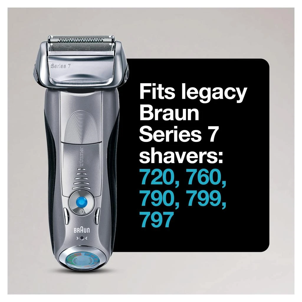 Braun Series 7 70S Electric Shaver Head Replacement, Compatible with Series 7 Shavers: 720cc, 730cc, 735s, 750cc, 760cc, 790cc, and 795cc 商品